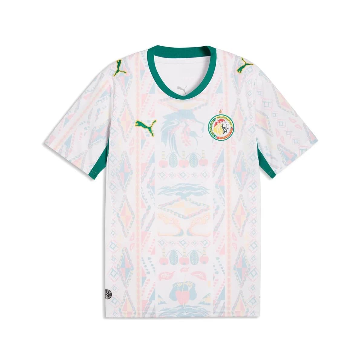 Senegal WK 2026 thuisshirt, een van de negen Afrikaanse landen